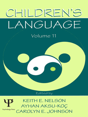 cover image of Children's Language